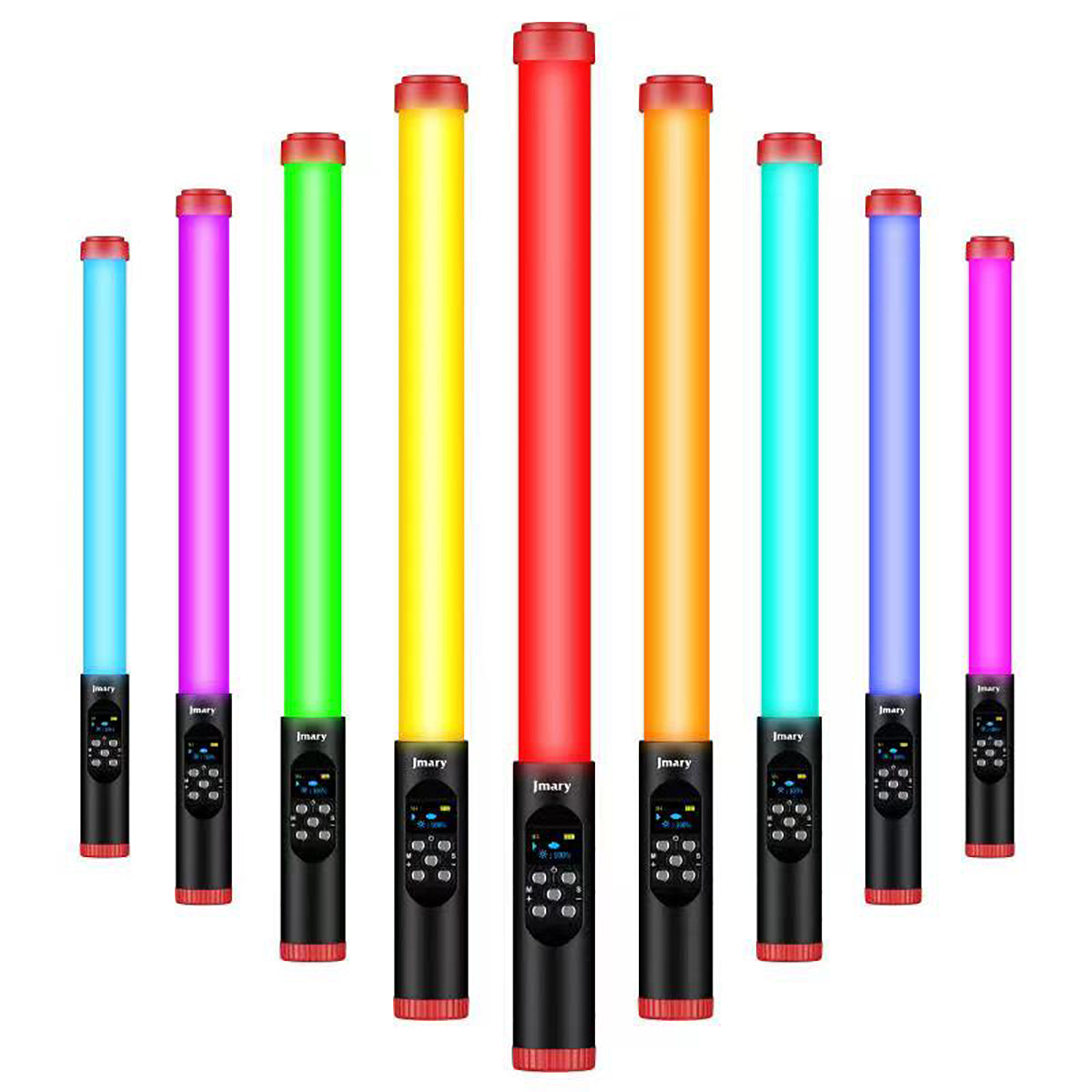 Jmary FM-128RGB OLED Ekran Göstergeli RGB Led Işıklı Su Geçirmez Aydınlatma Çubuğu - 11 Jmary FM-128RGB OLED Ekran Göstergeli RGB Led Işıklı Su Geçirmez Aydınlatma Çubuğu - 11